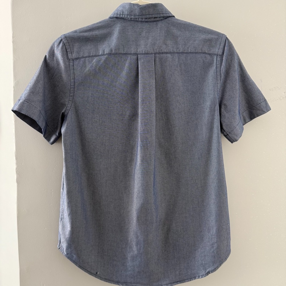 Ralph Lauren Boys Youth Medium 10/12 Performance Button Down Collar Pocket Logo - Picture 2 of 7
